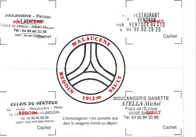 MontVentoux Cingl� Stamps